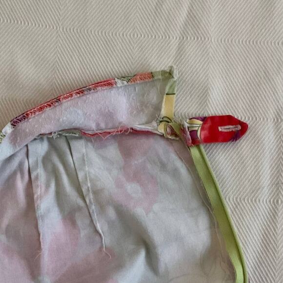 Talbots Floral High Waisted Crop Pants - Picture 4 of 10